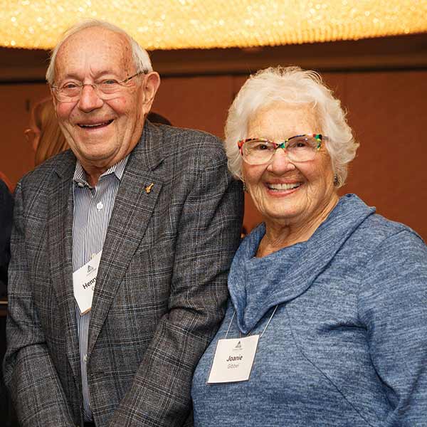 Henry Gibbel ’57 and his wife, Joanie