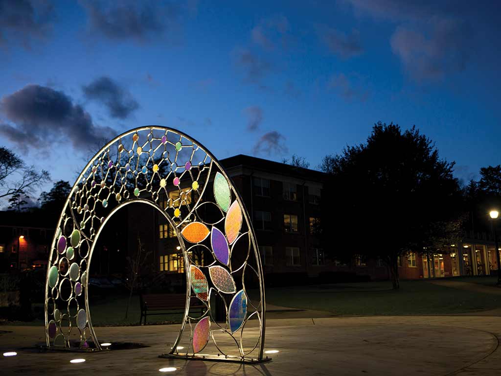 photo of the Juniata College Peace Arch