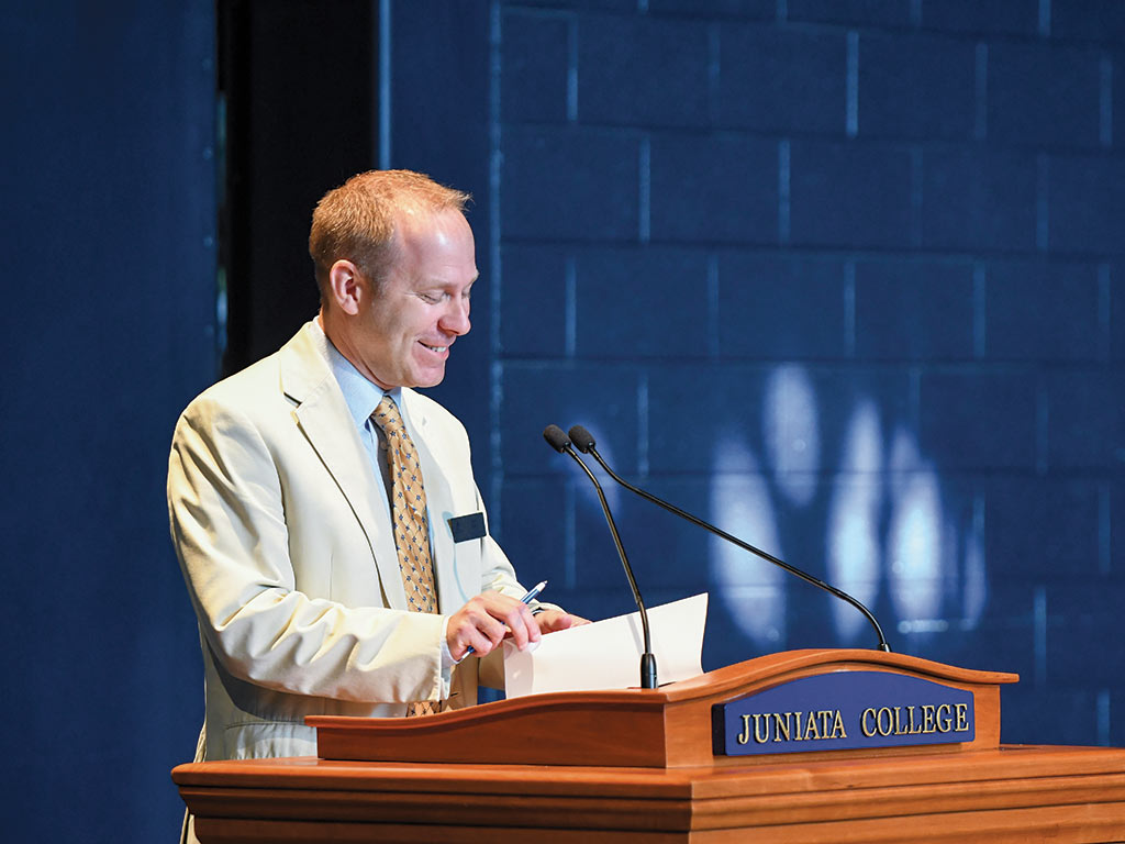 photo of Jim Watt at the Milestone Breakfast